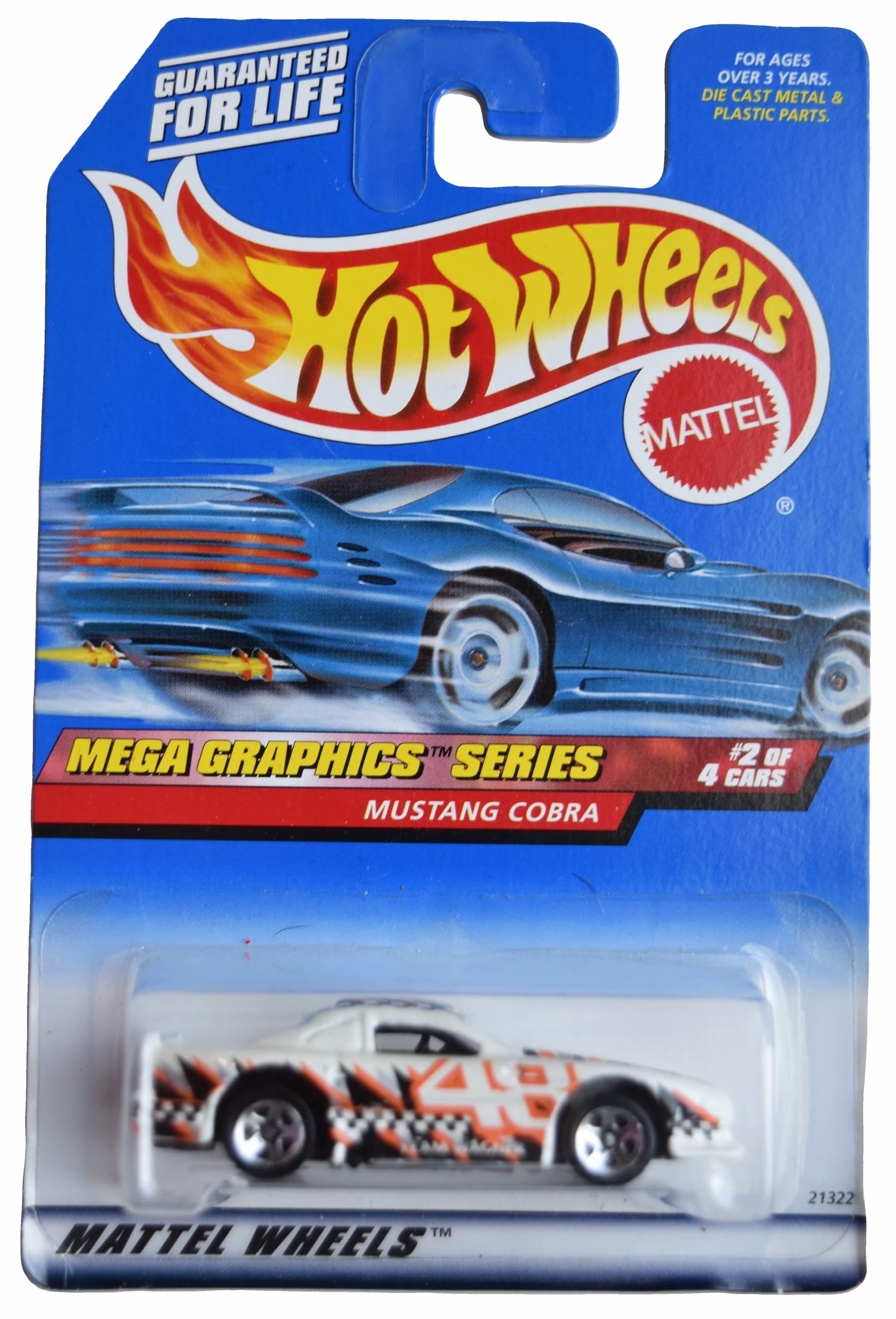 Amazon.com: Hot Wheels Mustang Cobra, Mega Graphics Series 2